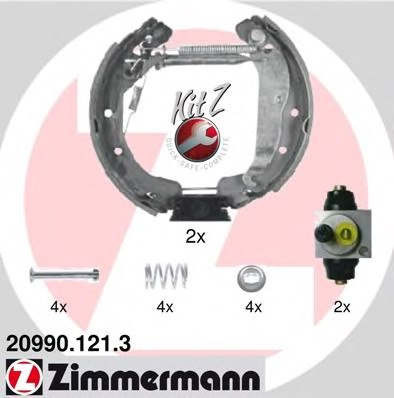 ZIMMERMANN 20990.121.3 Brake Shoe Set